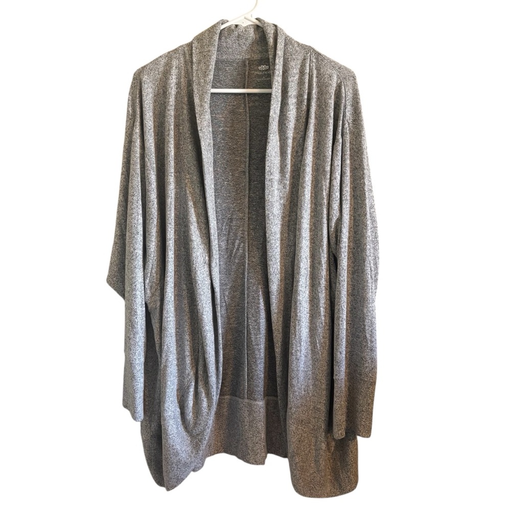 Maurices Heather Gray Cardigan 2X EUC